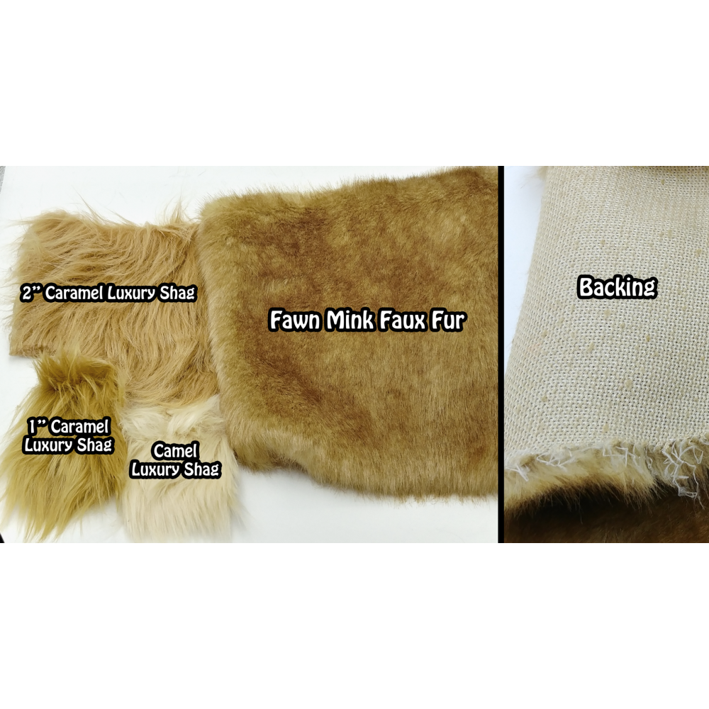 Fawn Mink Faux Fur