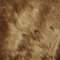 Toffee Brown Luxury Shag Faux Fur