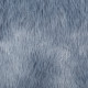 Heather Gray Luxury Shag Faux Fur 