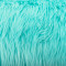 Aqua Blue Luxury Shag Faux Fur