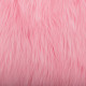 Baby Pink Luxury Shag Faux Fur 