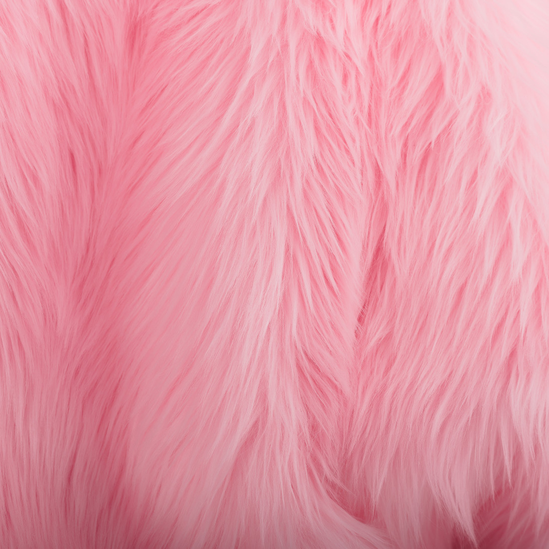 Baby Pink Luxury Shag Faux Fur