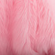 Baby Pink Luxury Shag Faux Fur 