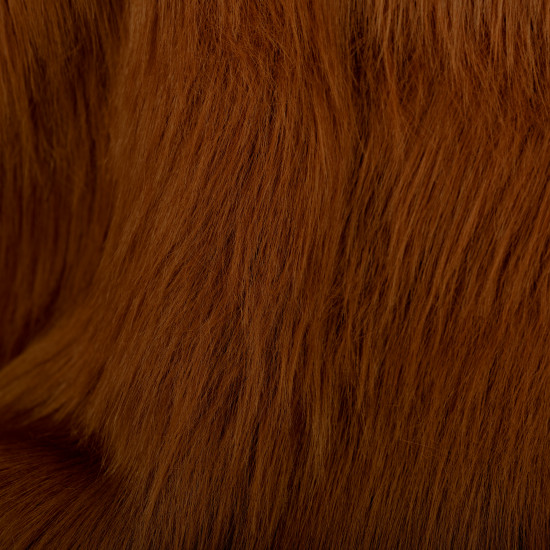 Brown Bear Samoyed Husky Faux Fur (4in Pile)
