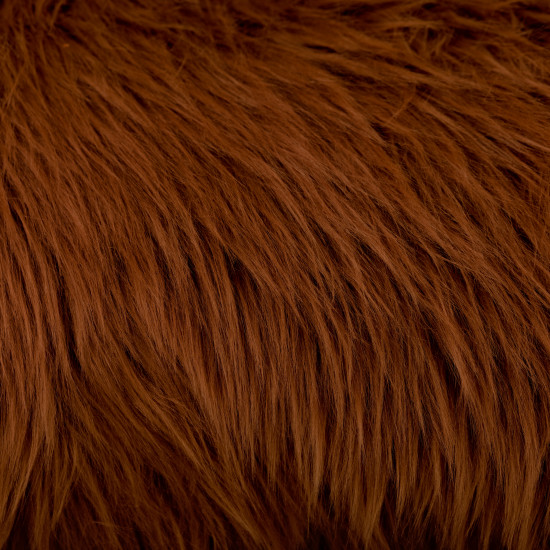 Brown Bear Luxury Shag Faux Fur