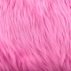 Bubblegum Pink Luxury Shag Faux Fur 
