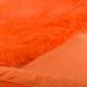 Orange Luxury Shag Faux Fur