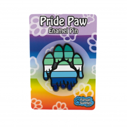 Gooey Paw MLM Pride Enamel Pin