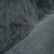 Gray Luxury Fox Faux Fur