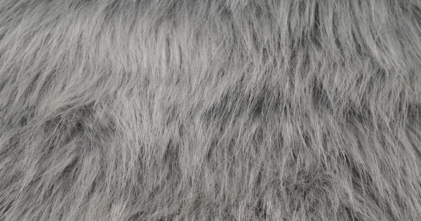 Silver Luxury Fox Faux Fur