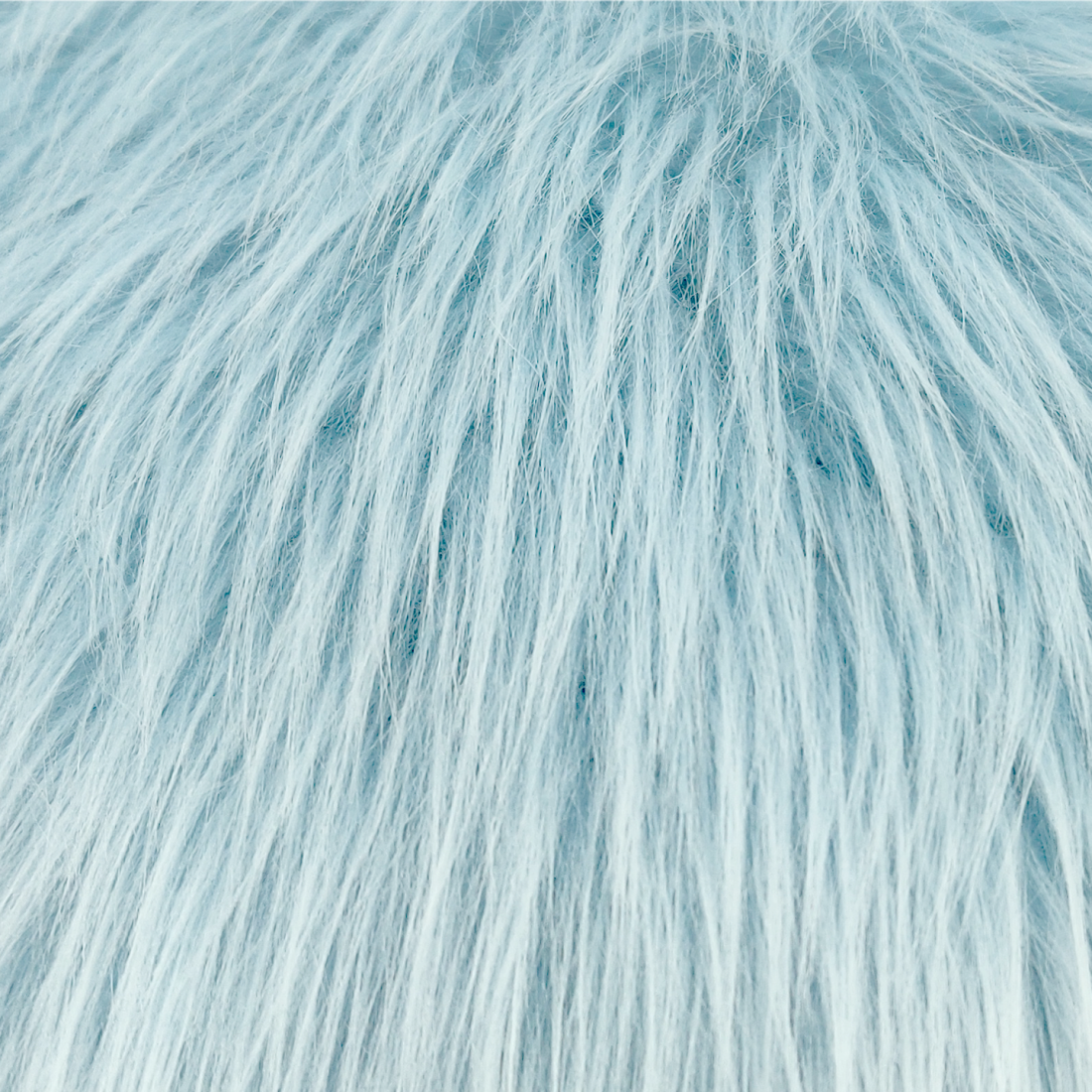 Baby Blue Luxury Shag Faux Fur (2" Pile Variant)