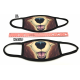 Brown Bear Reusable 3-Layer Fabric Face Mask