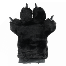 Black Handmade Fursuit Paws