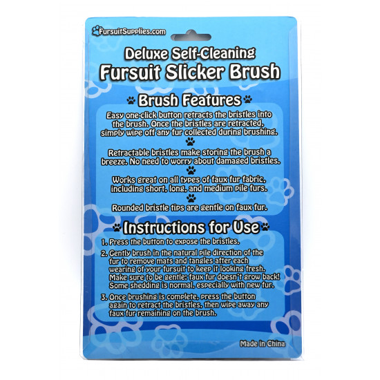 Deluxe Self-Cleaning Slicker Brush