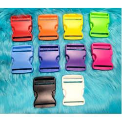 XL 2" Fursuit Collar Buckles - 10 Colors