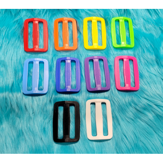 XL 2" Fursuit Collar Slide Adjusters - 10 Colors