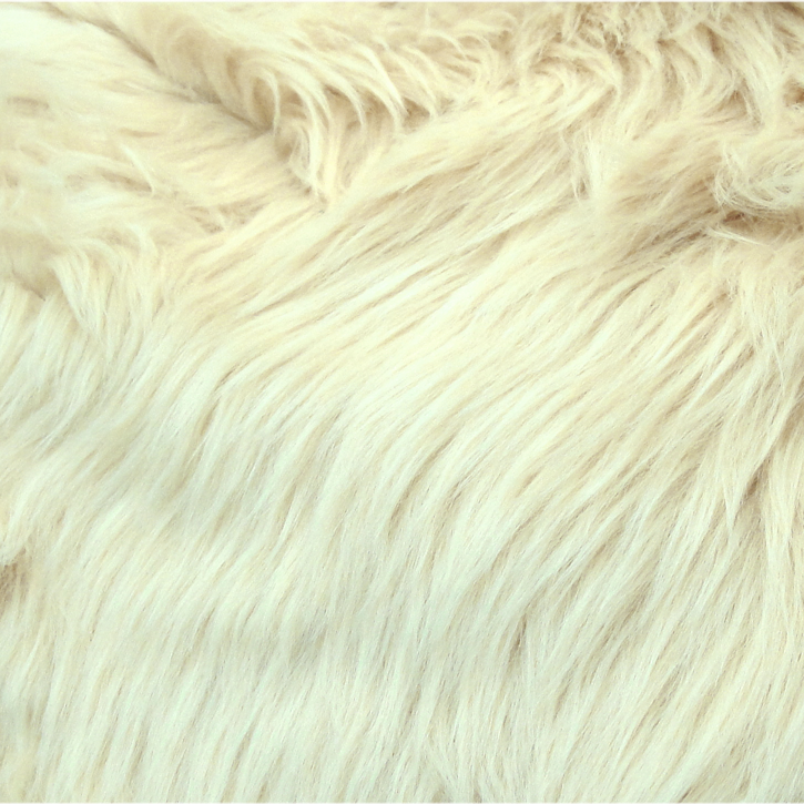 Super Luxury Faux Fur Fabric Material SWISS CAMEL 