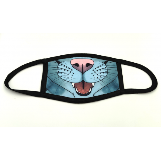 Tabby Cat Reusable 3-Layer Fabric Face Mask