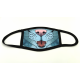 CUSTOM Fursona Reusable 3-Layer Fabric Face Mask