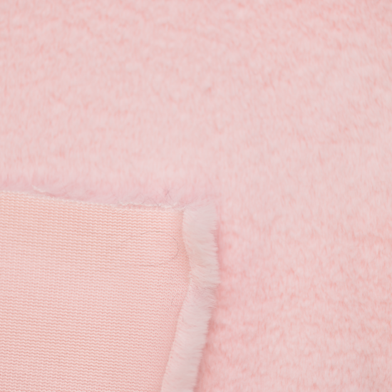 Baby Pink Chinchilla Faux Fur 