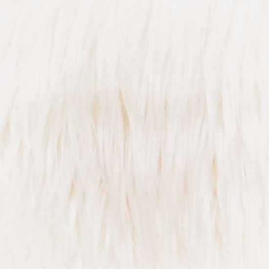Ivory Monster Faux Fur (4in Pile)