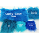 Cobalt Luxury Shag Faux Fur (2" Pile) (LIMITED AVAILABILITY)