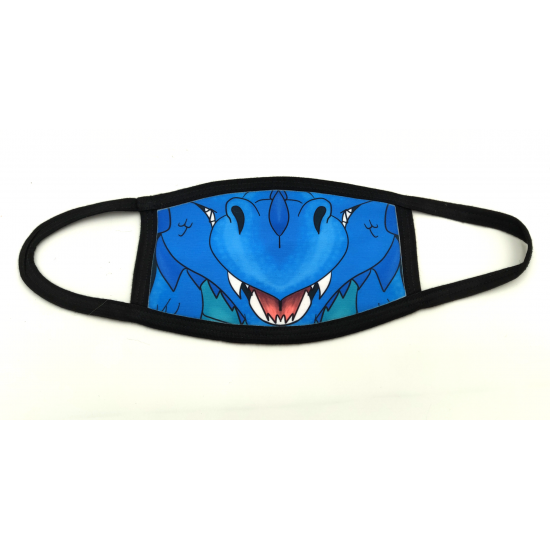 Dragon Reusable 3-Layer Fabric Face Mask (6 Colors)