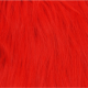 Fire Red Luxury Shag Faux Fur (2in Pile Variant)