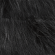 Black Samoyed Husky Faux Fur (4in Pile)