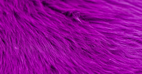 Bubblegum Pink Luxury Shag Faux Fur