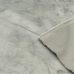 Gray Minky Fabric