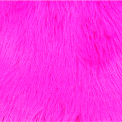 Hot Pink Luxury Shag Faux Fur