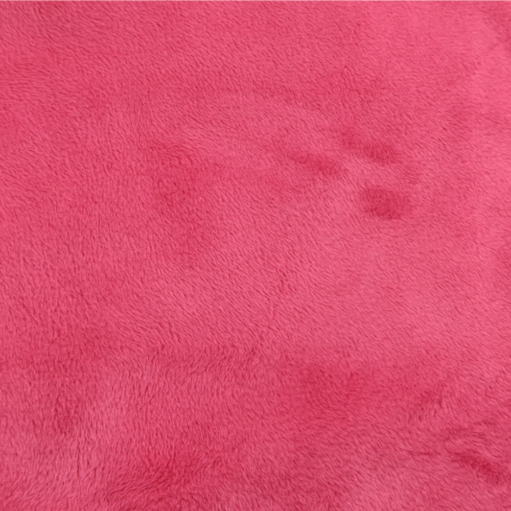 Hot Pink Minky Fabric