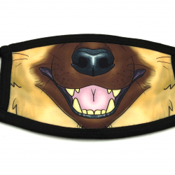 Hyena Reusable 3-Layer Fabric Face Mask
