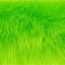 Lime Green Luxury Fox Faux Fur (CUSTOM RUN)