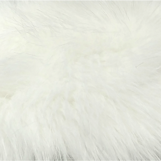 White Luxury Fox Faux Fur