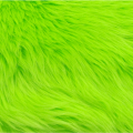 Lime Green Luxury Shag Faux Fur 