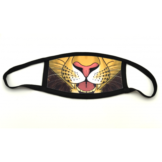 Lion Reusable 3-Layer Fabric Face Mask