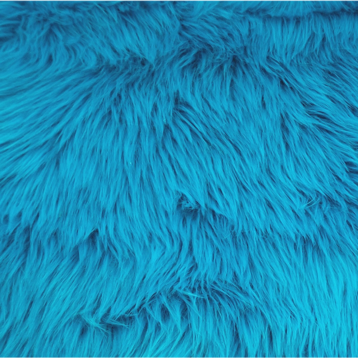 Baby Blue Luxury Shag Faux Fur
