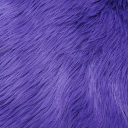 Electric Purple Luxury Shag Faux Fur 