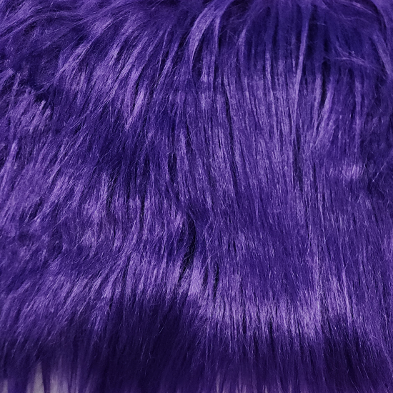 Purple Monster Faux Fur (4in Pile)