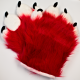 Red Deluxe Fursuit Handpaws