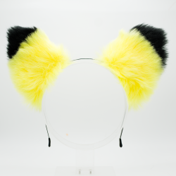 Yellow Fox Headband Ears