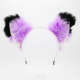 Lavender Fox Headband Ears