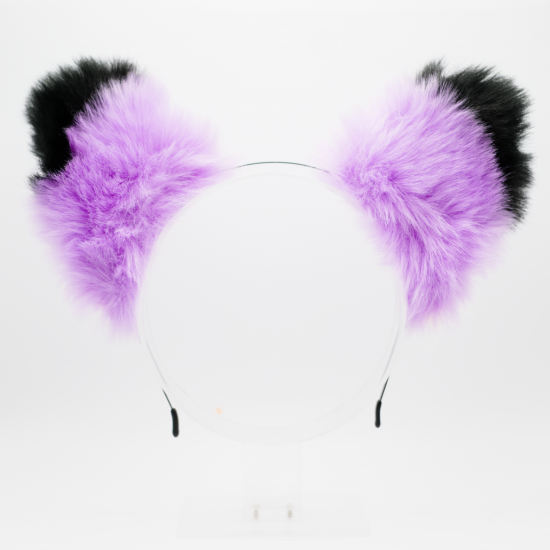 Lavender Fox Headband Ears