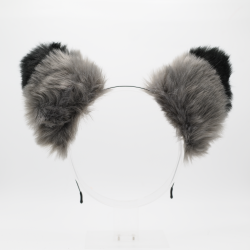 Gray Fox Headband Ears