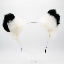 White Fox Headband Ears