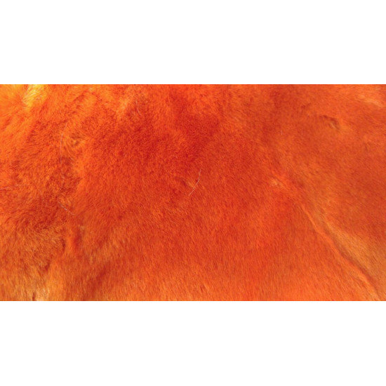 Orange Rust Beaver Faux Fur (Custom Run)