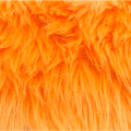 Orange Luxury Shag Faux Fur