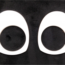 Laser-Cut Acrylic Oval Toony Eye Blanks